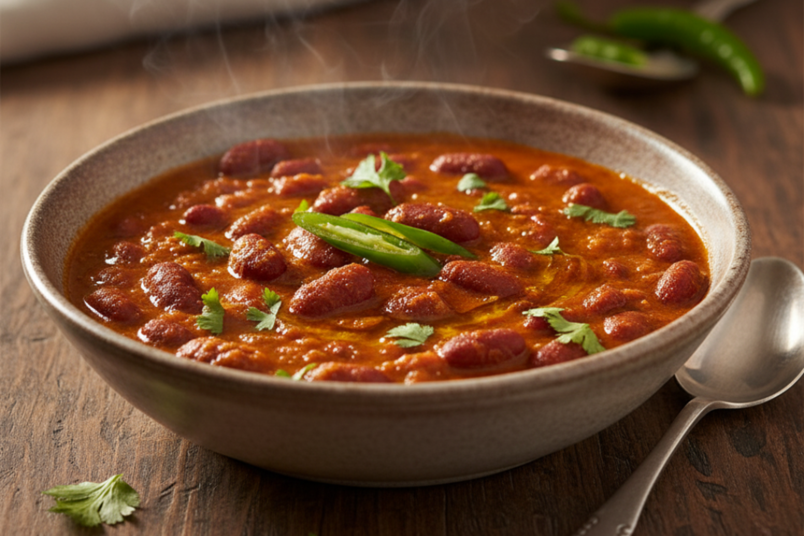 red kidney beans curry