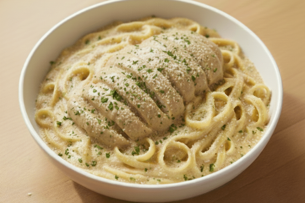 chicken alfredo