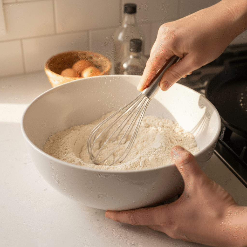 Mix Your Dry Ingredients