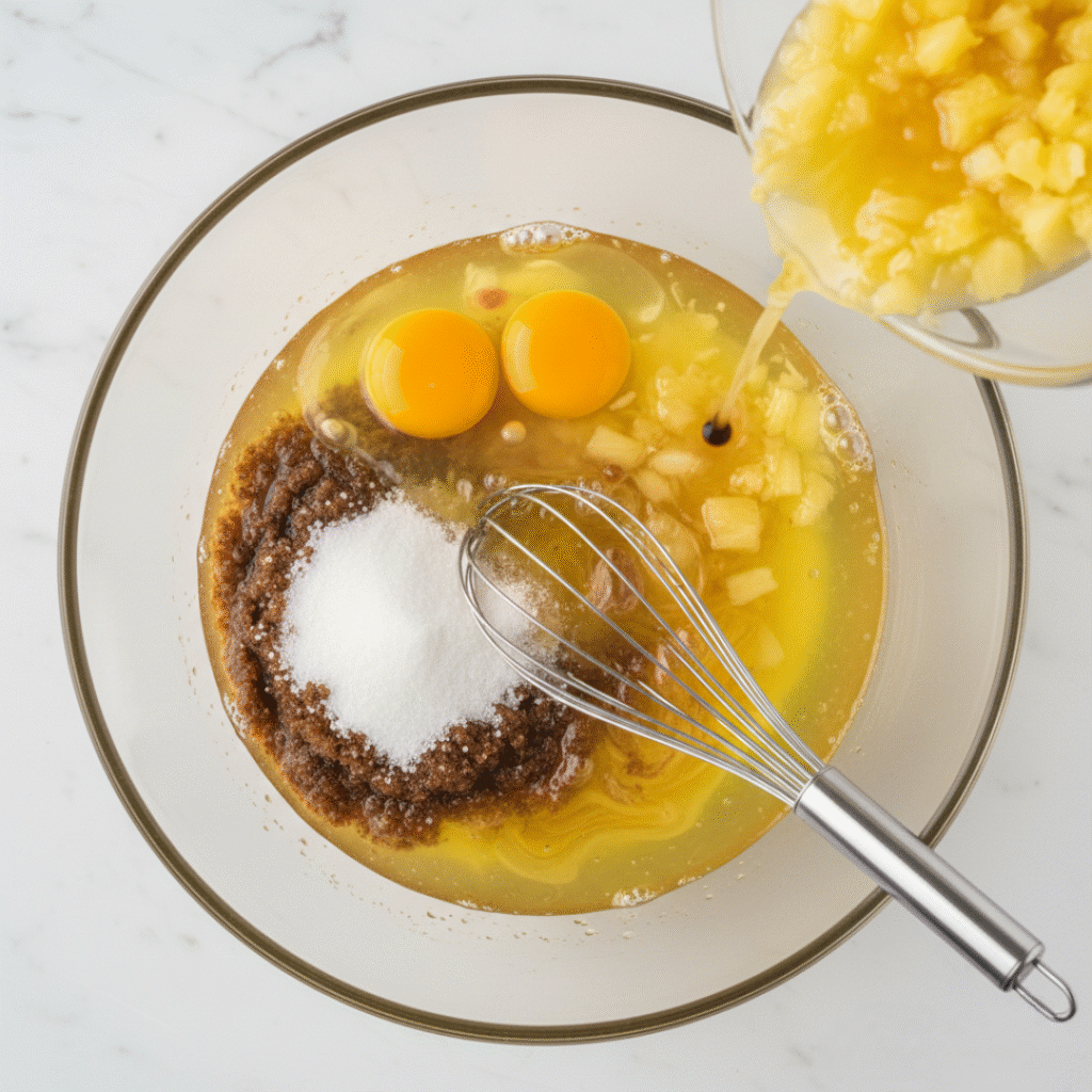 Mixing Wet Ingredients