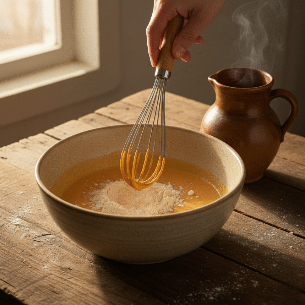 Make the Batter — Mixing