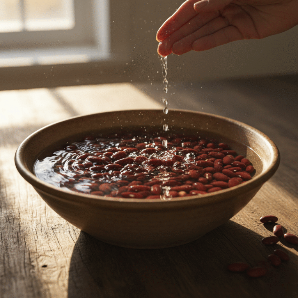Beans Ready for Soaking