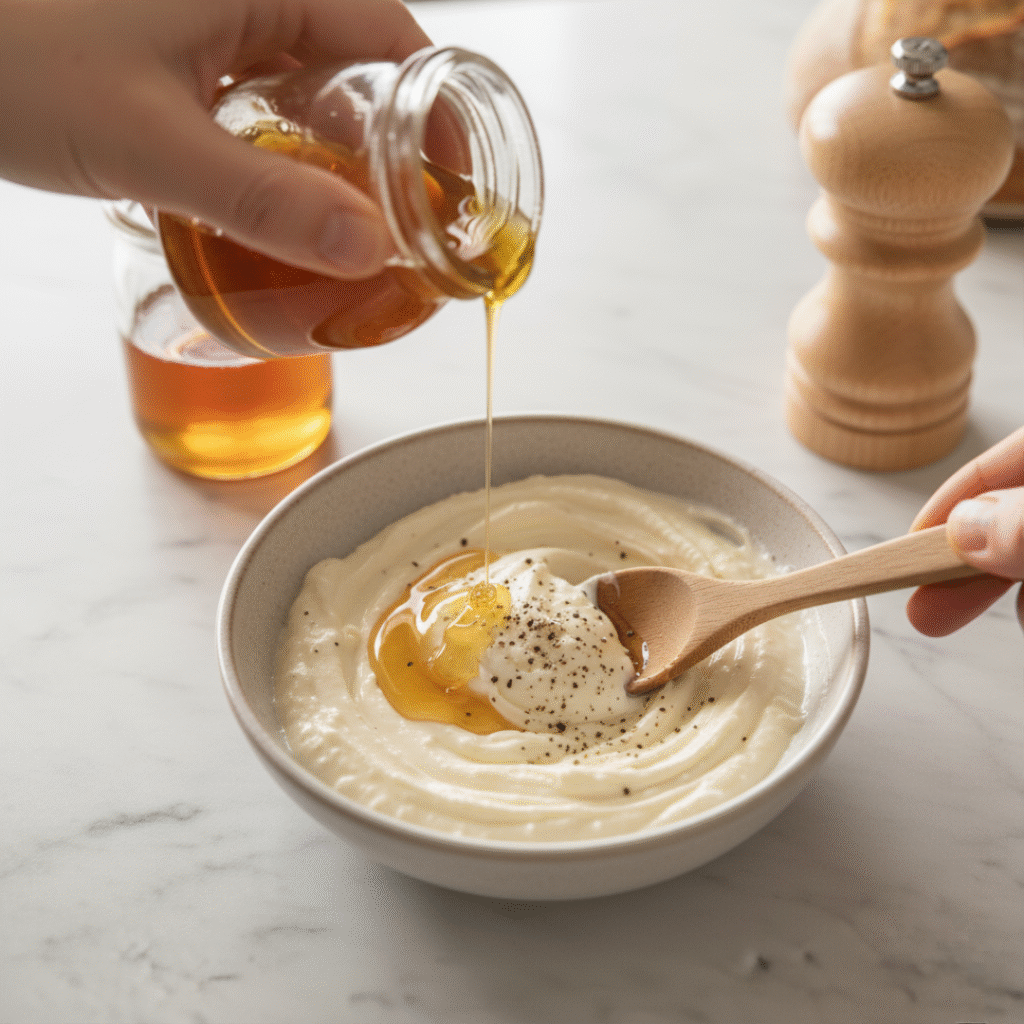 Mix Honey-Pepper Spread