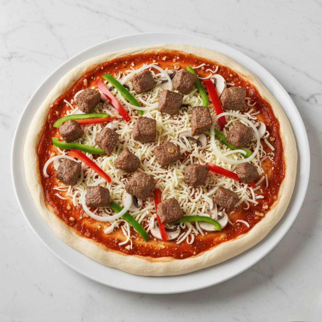 Adding Sauce and Toppings