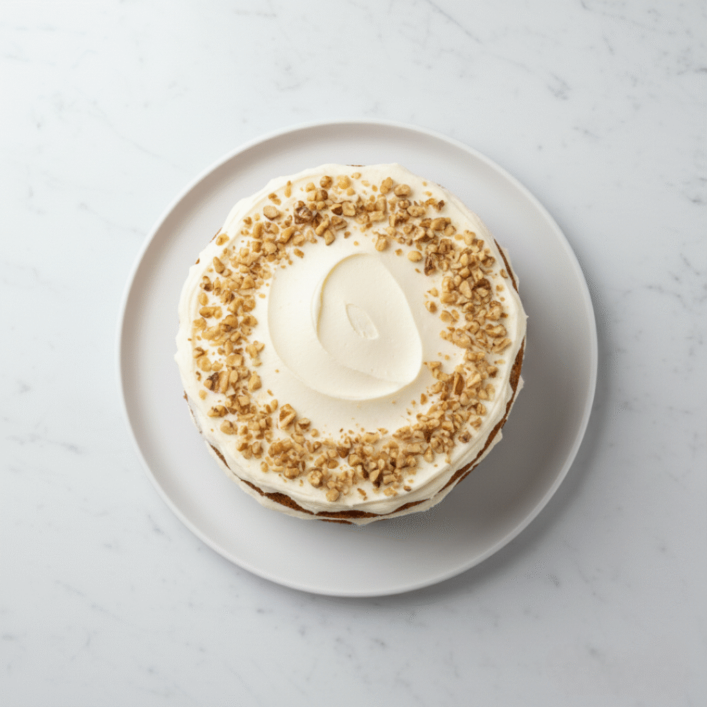 Finished Carrot Cake