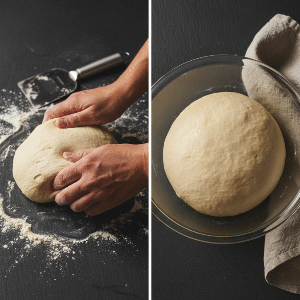 Kneading and First Rise