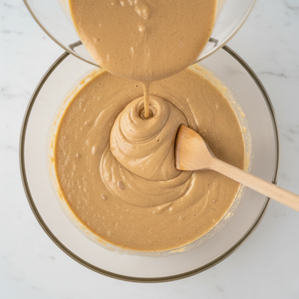 Combining Wet and Dry Mixture