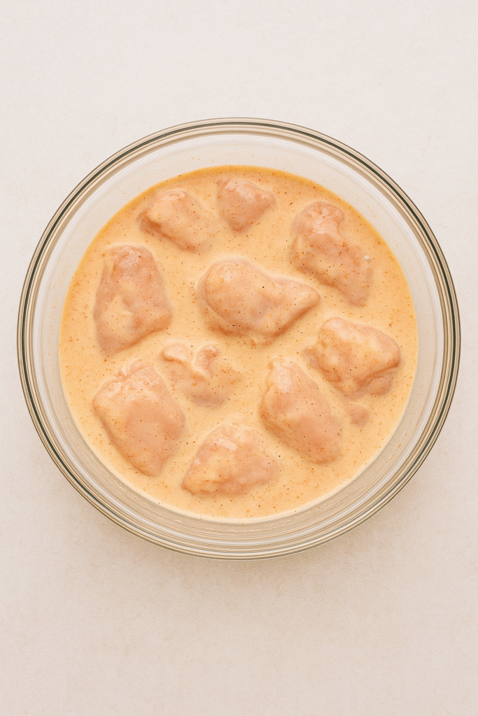 Marinated Chicken in Buttermilk Bowl