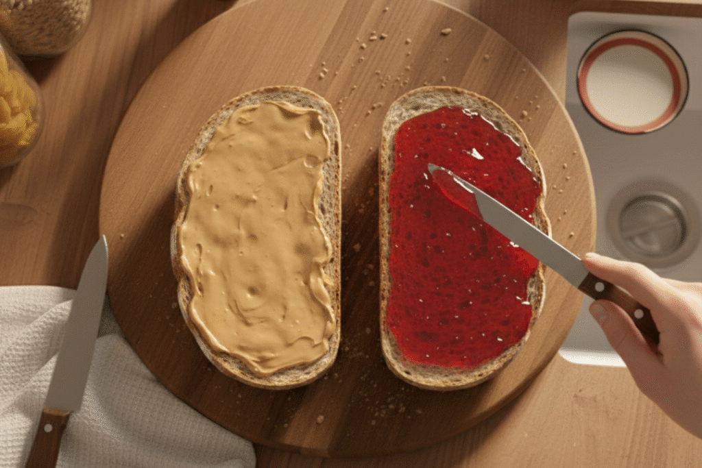 Peanut Butter and Jelly Sandwich