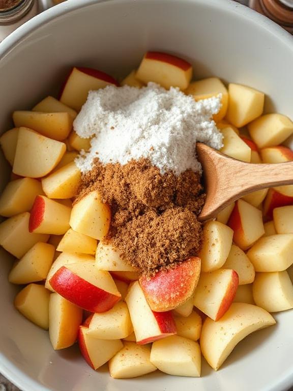 Mix Apples with Sweet Things