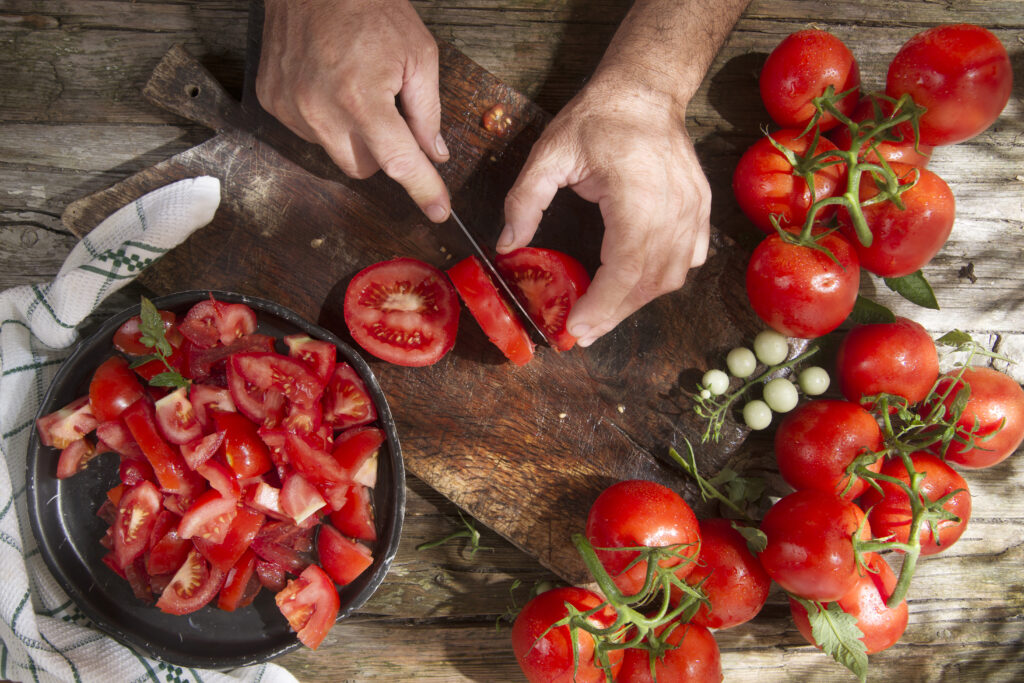 vecteezy red round smooth tomato 27085095 1