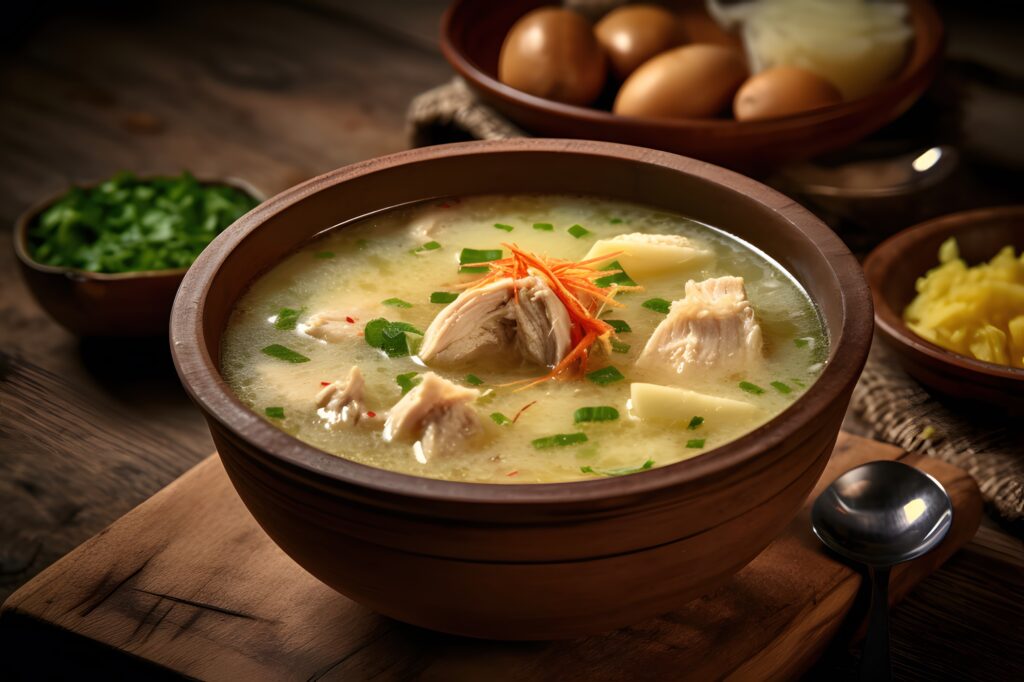 vecteezy soto ayam with chicken and herbs indonesian style 24678554