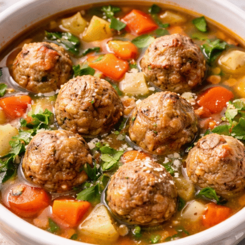 Meatball Soup