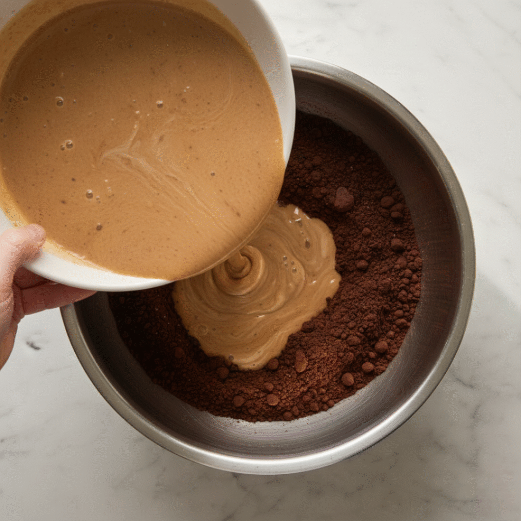 Combining Wet and Dry Ingredients