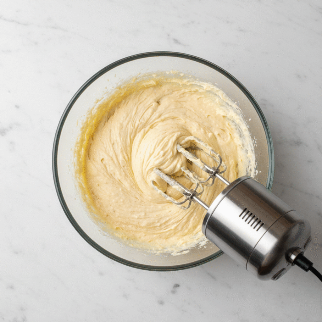 Beat Butter and Sugar