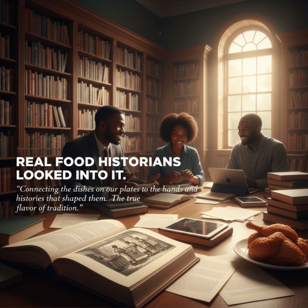 Real Food Historians Looked Into It