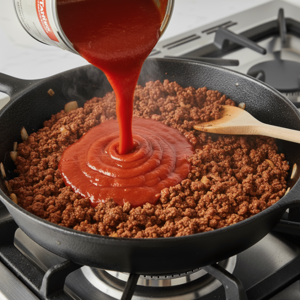 Tomato Sauce & Water Added