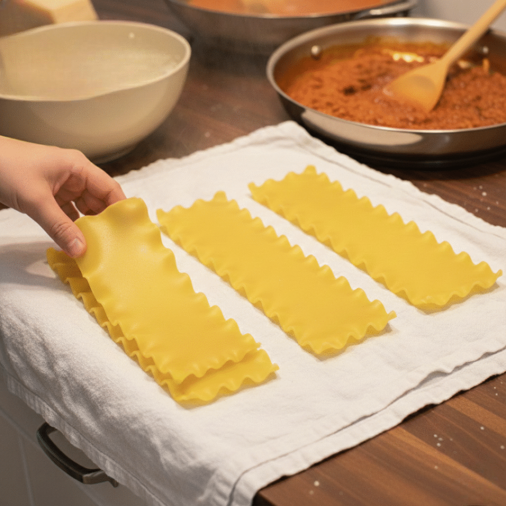 Cooking Lasagna Noodles