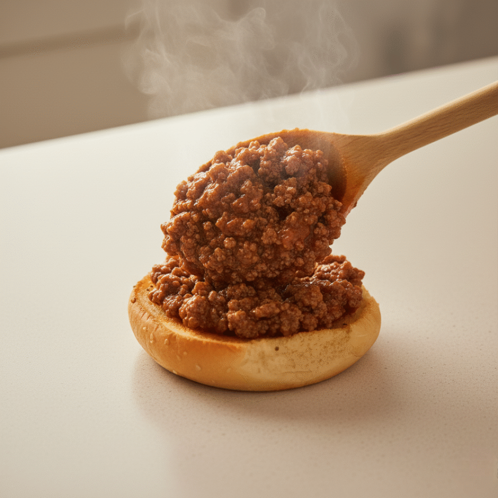 beef onto your toasted buns