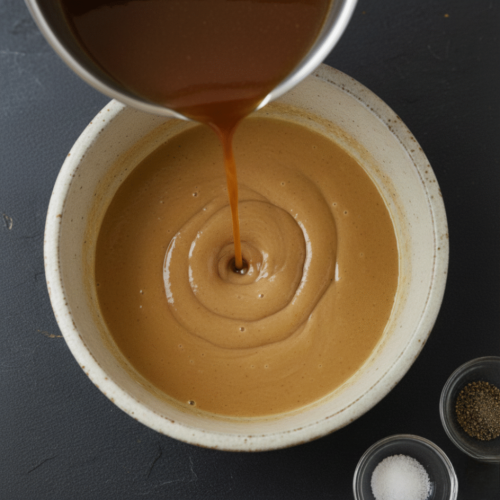 The Slow Pour (Emulsification)