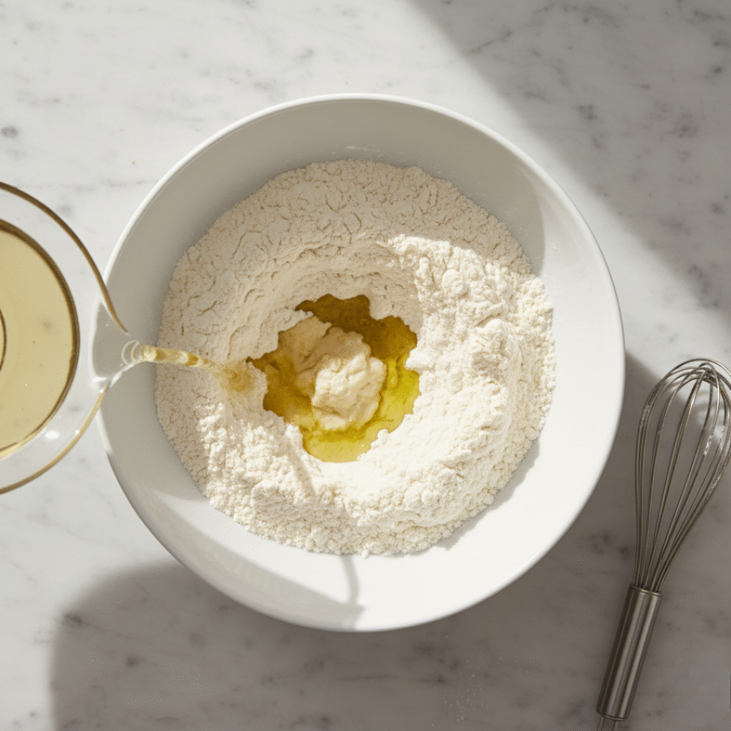 Adding Wet Ingredients