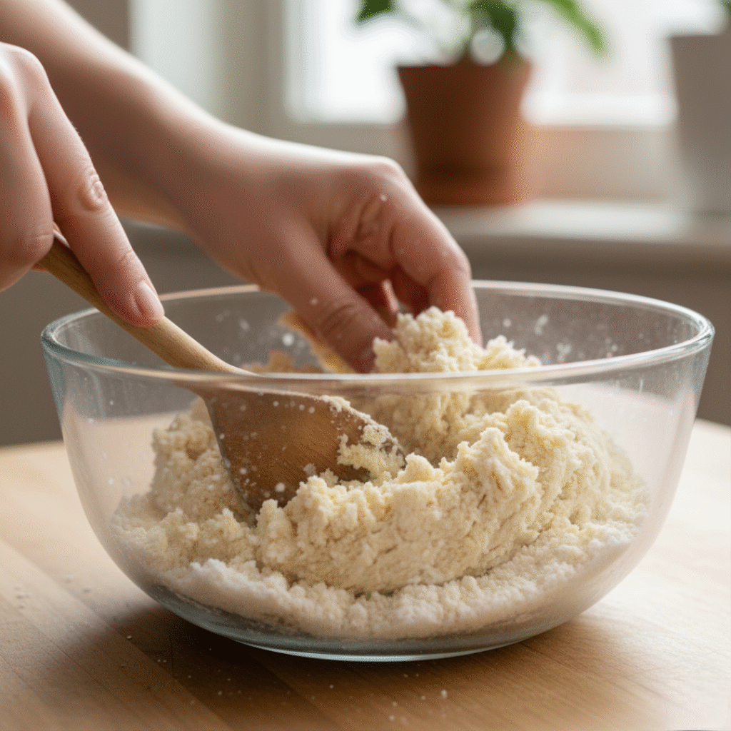 Biscuit Dough Formation