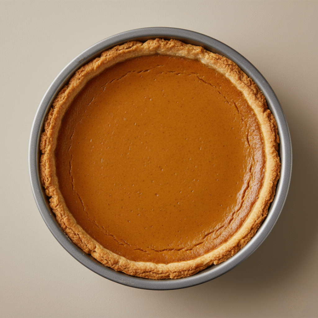 Baked Pumpkin Pie