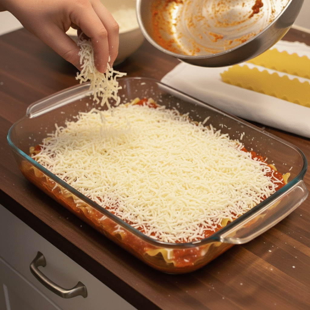 Fully Assembled Lasagna