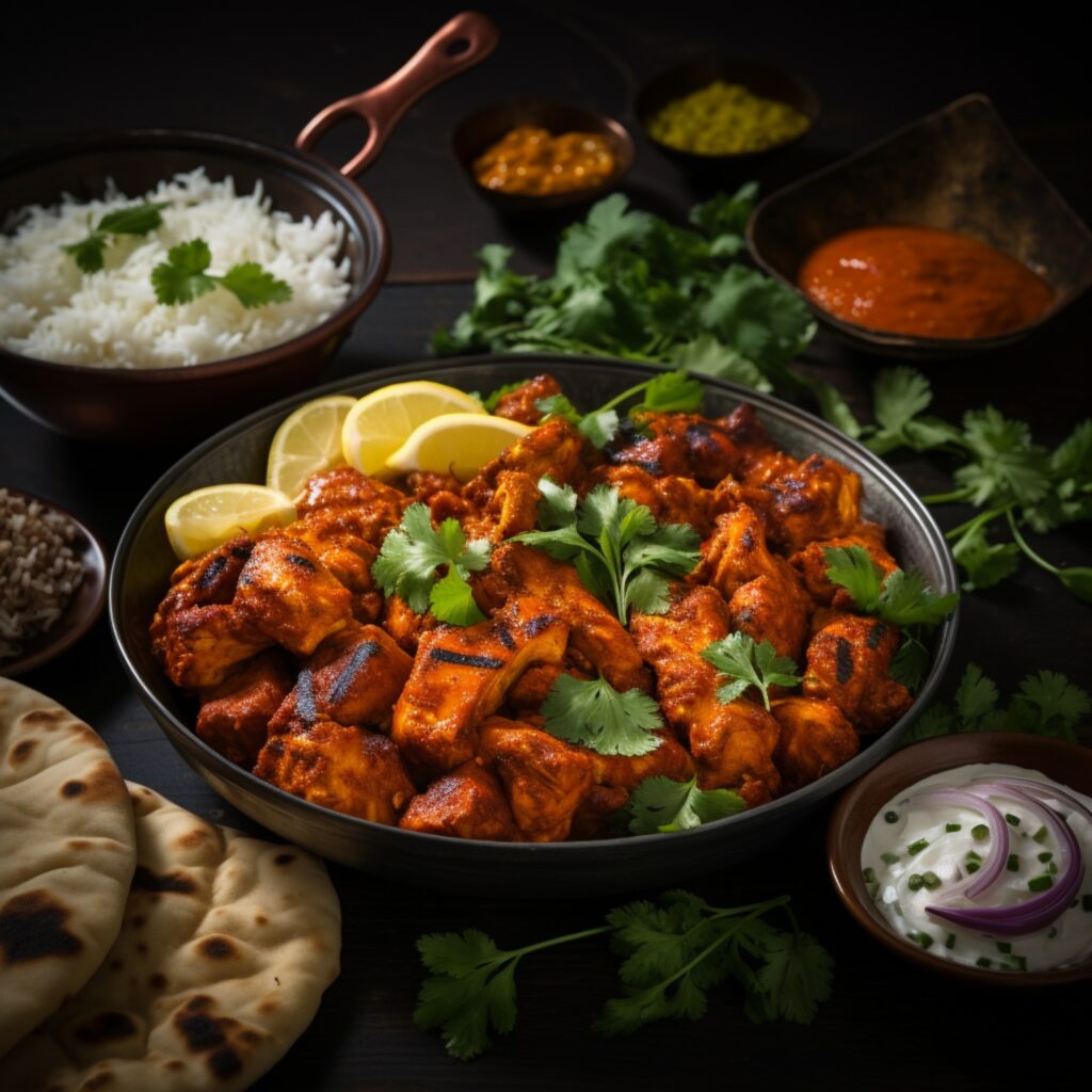 vecteezy ai generated indian culinary delight chicken tikka masala 36490505