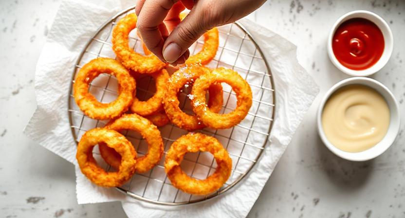 how to make onion rings