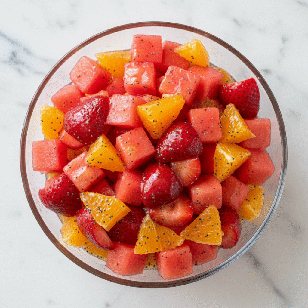  Fruit Medley (Citrus & Poppy Seed)