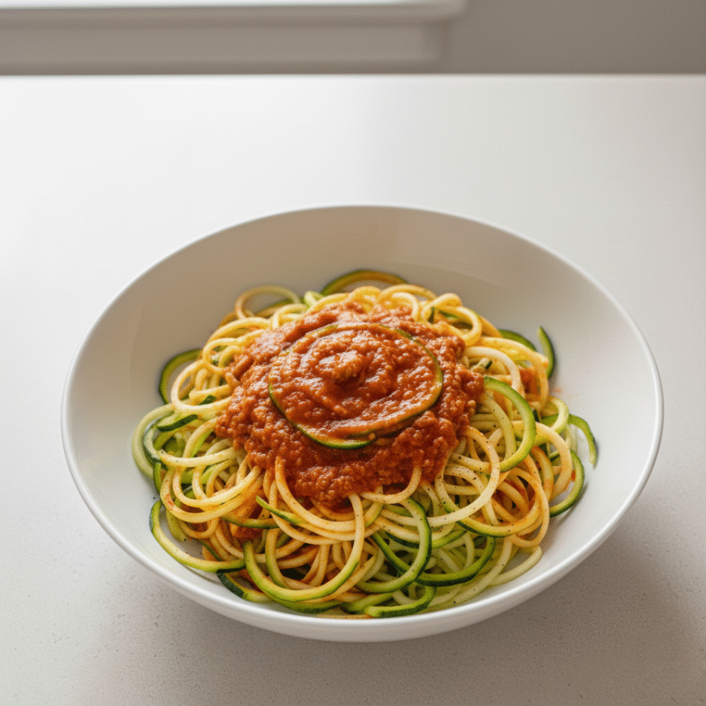 Air Fryer Zoodles