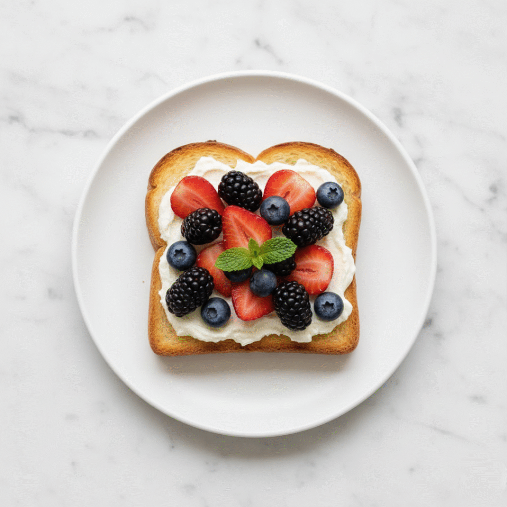 Mascarpone & Berry Toast