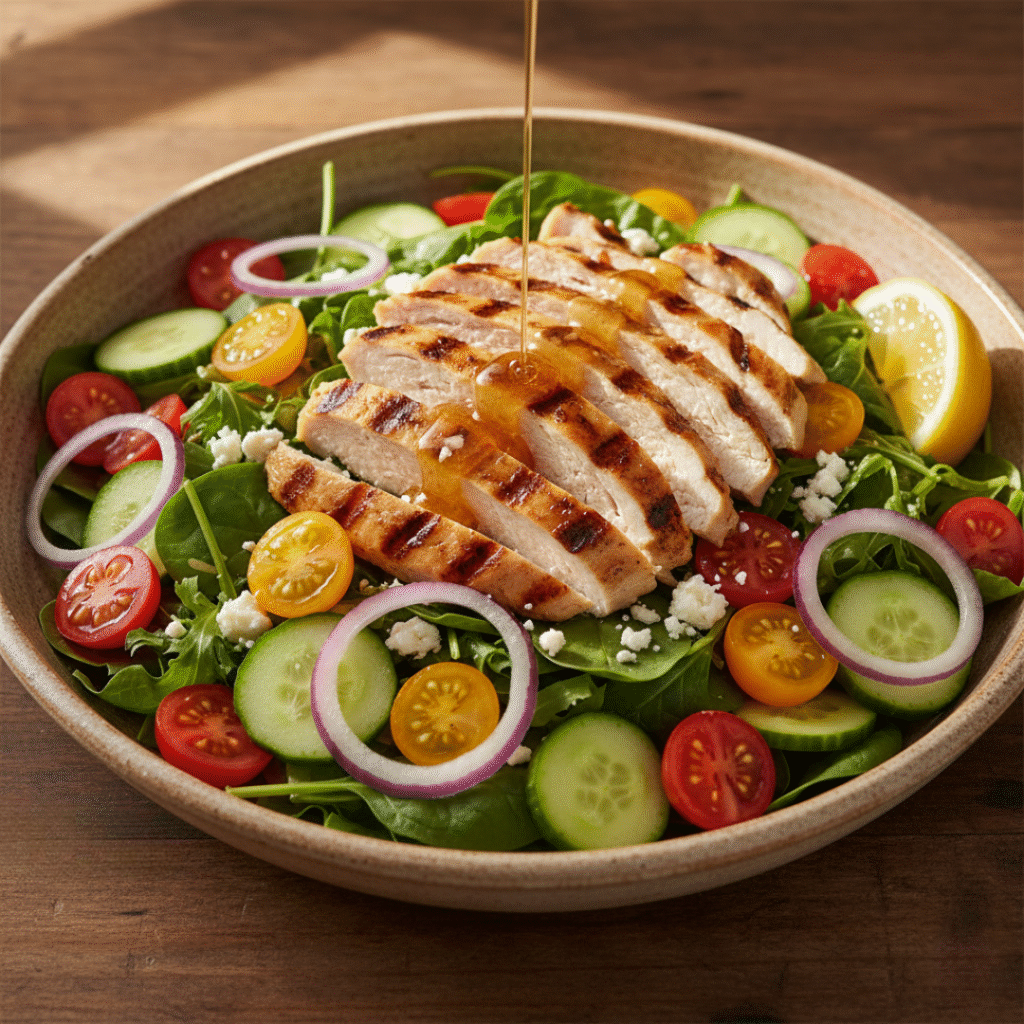 Assembling the Salad