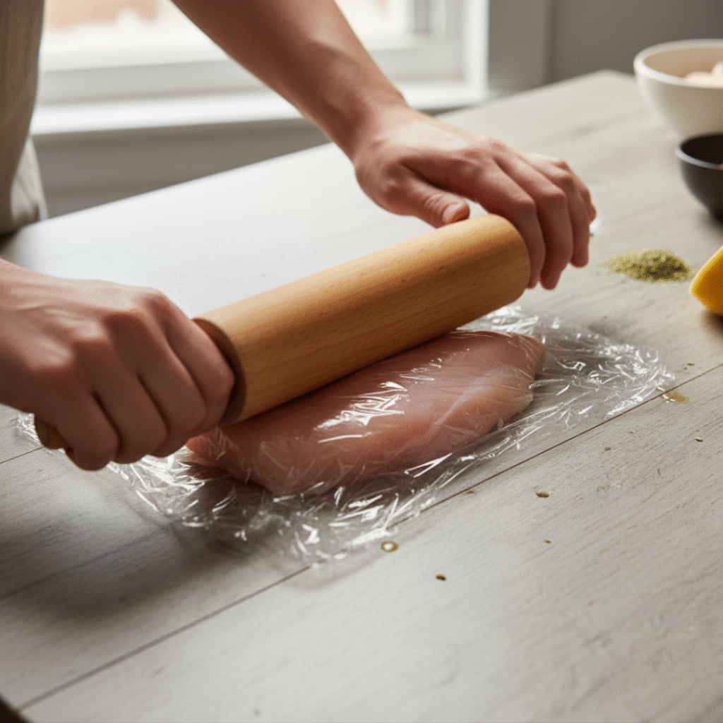 Pounding the Chicken