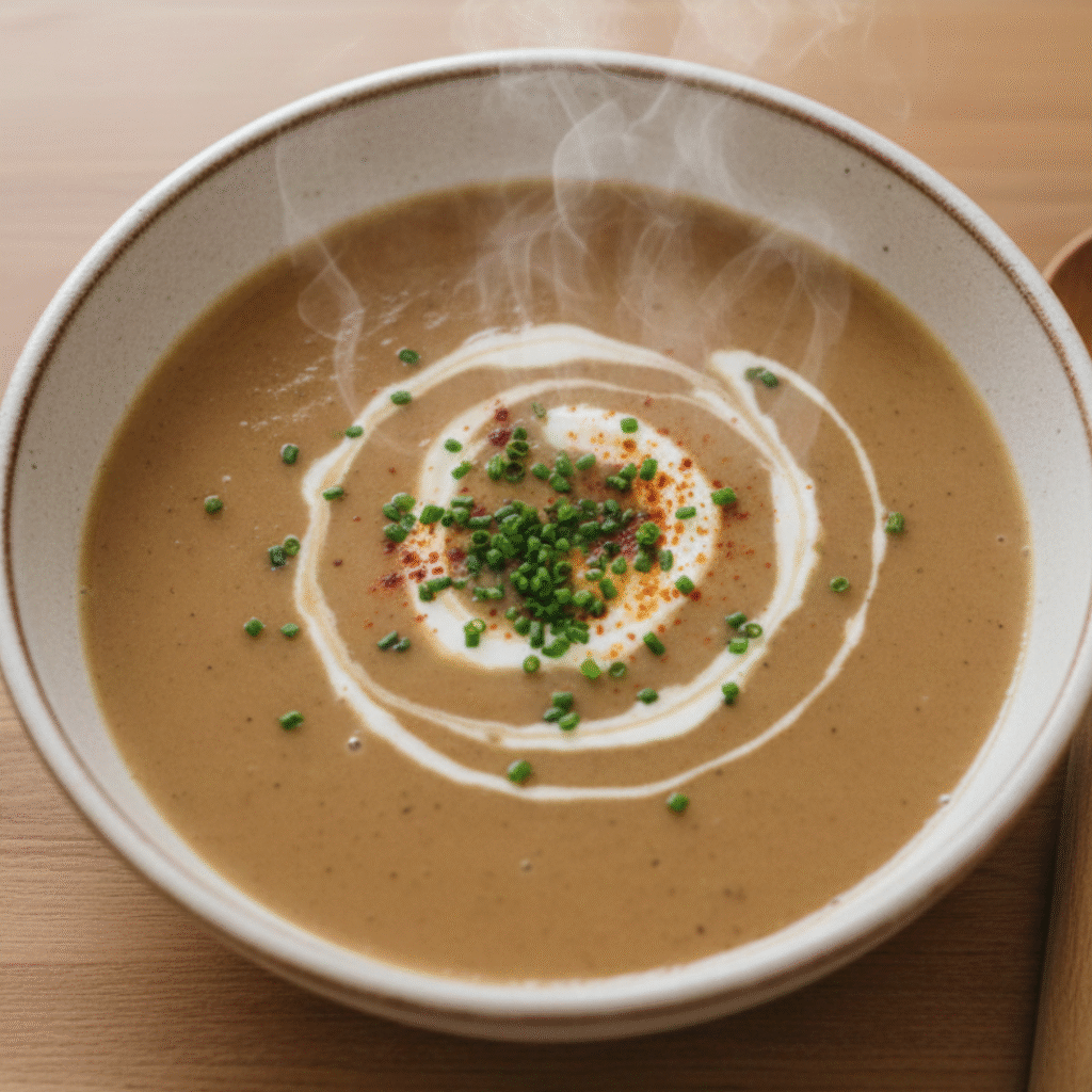  Creamy Mushroom Soup