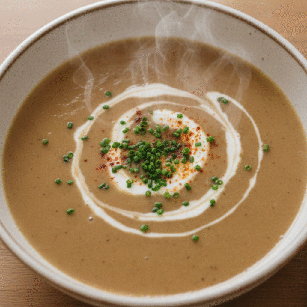  Creamy Mushroom Soup