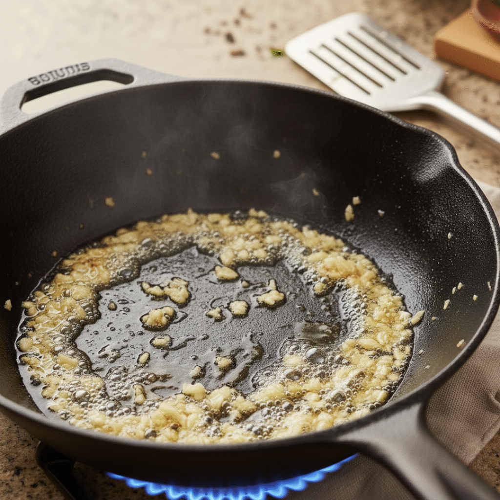 Garlic and Ginger Cooking
