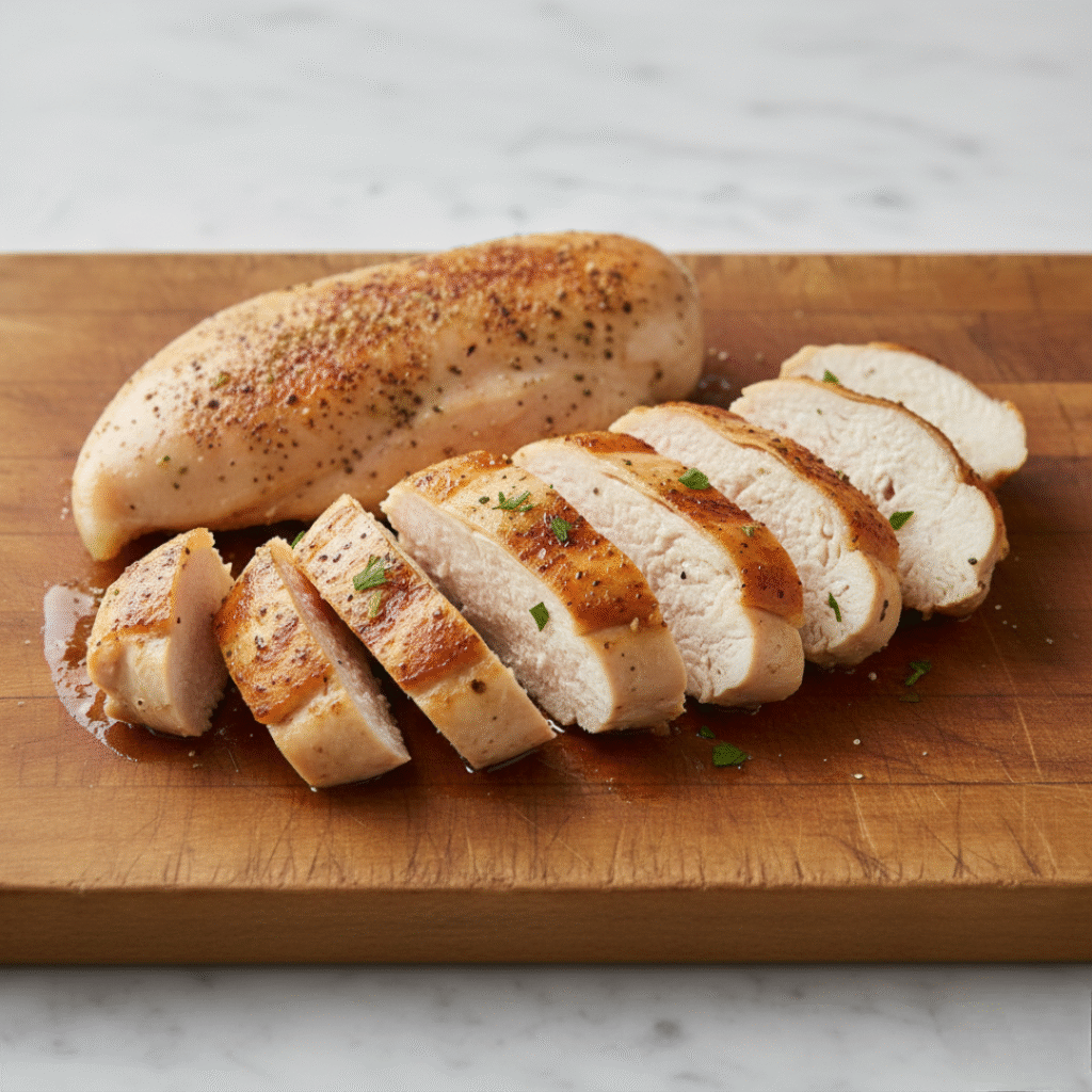 Sliced or Chunked Cooked Chicken